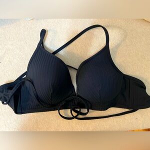 Black Women's push up bathing suit top